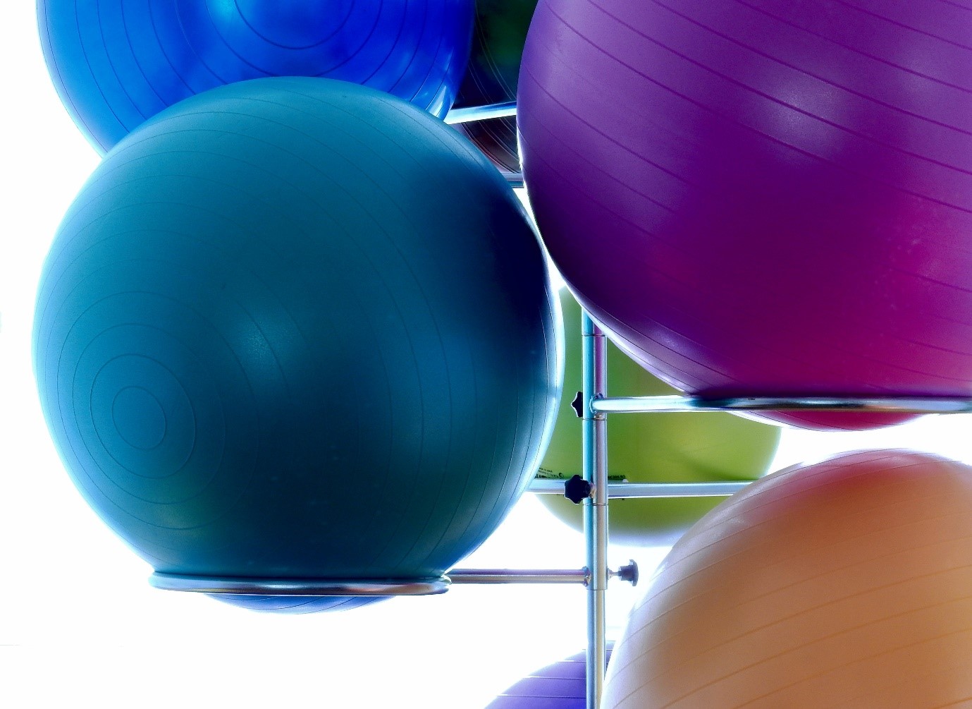 Medicine ball for gymnastics exercises