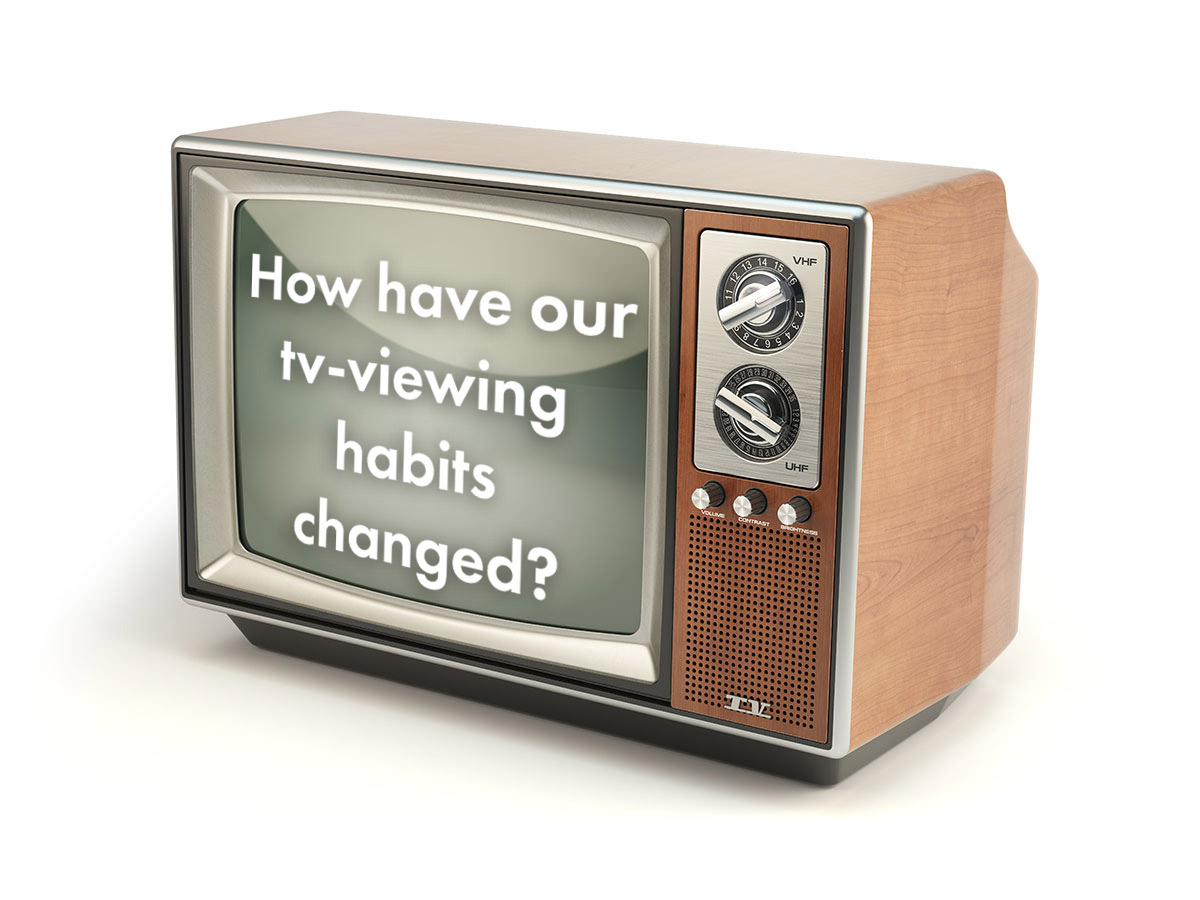 How have our tv-viewing habits changed over the last 50 years?